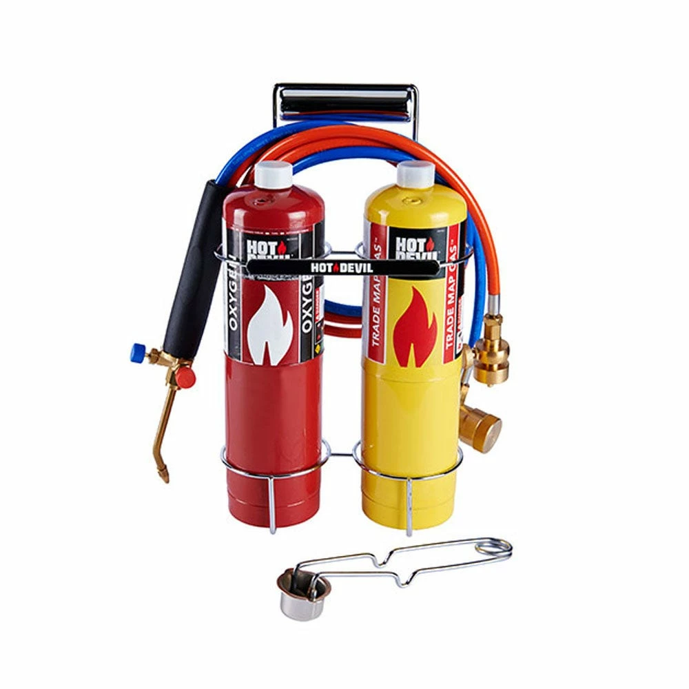 HOT DEVIL Oxy Force Blow Torch Kit HDOXF 1 HOT DEVIL Oxy Force Blow Torch Kit HDOXF
