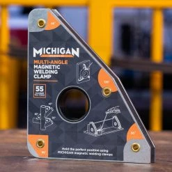 Alternative view of MICHIGAN Multi-Angle 55kgf Magnetic Welding Clamp MMAGMUL551