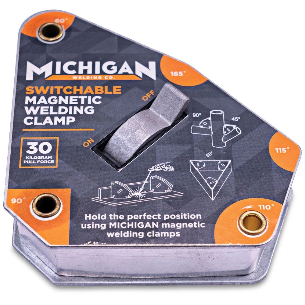 MICHIGAN Multi-Angle 30kgf Switchable Magnetic Welding Clamp MMAGMSW30 3 MICHIGAN Multi-Angle 30kgf Switchable Magnetic Welding Clamp MMAGMSW30 - Image 3