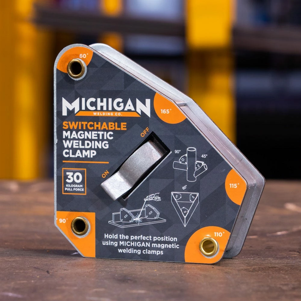 MICHIGAN Multi-Angle 30kgf Switchable Magnetic Welding Clamp MMAGMSW30 5 MICHIGAN Multi-Angle 30kgf Switchable Magnetic Welding Clamp MMAGMSW30 - Image 5