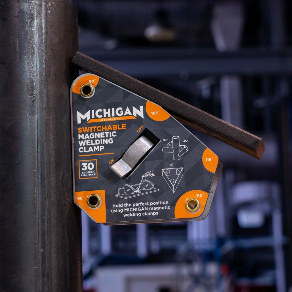 MICHIGAN Multi-Angle 30kgf Switchable Magnetic Welding Clamp MMAGMSW30 6 MICHIGAN Multi-Angle 30kgf Switchable Magnetic Welding Clamp MMAGMSW30 - Image 6