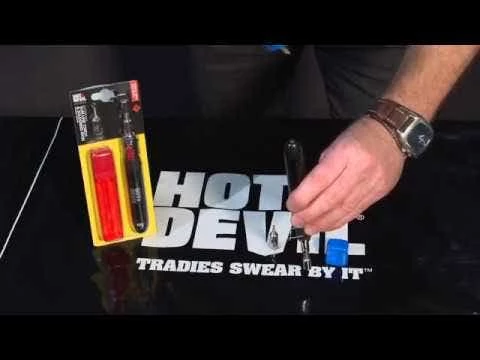 HOT DEVIL Slimline Soldering Iron Gas Kit 2In1 HT19372 2 HOT DEVIL Slimline Soldering Iron Gas Kit 2In1 HT19372 - Image 2