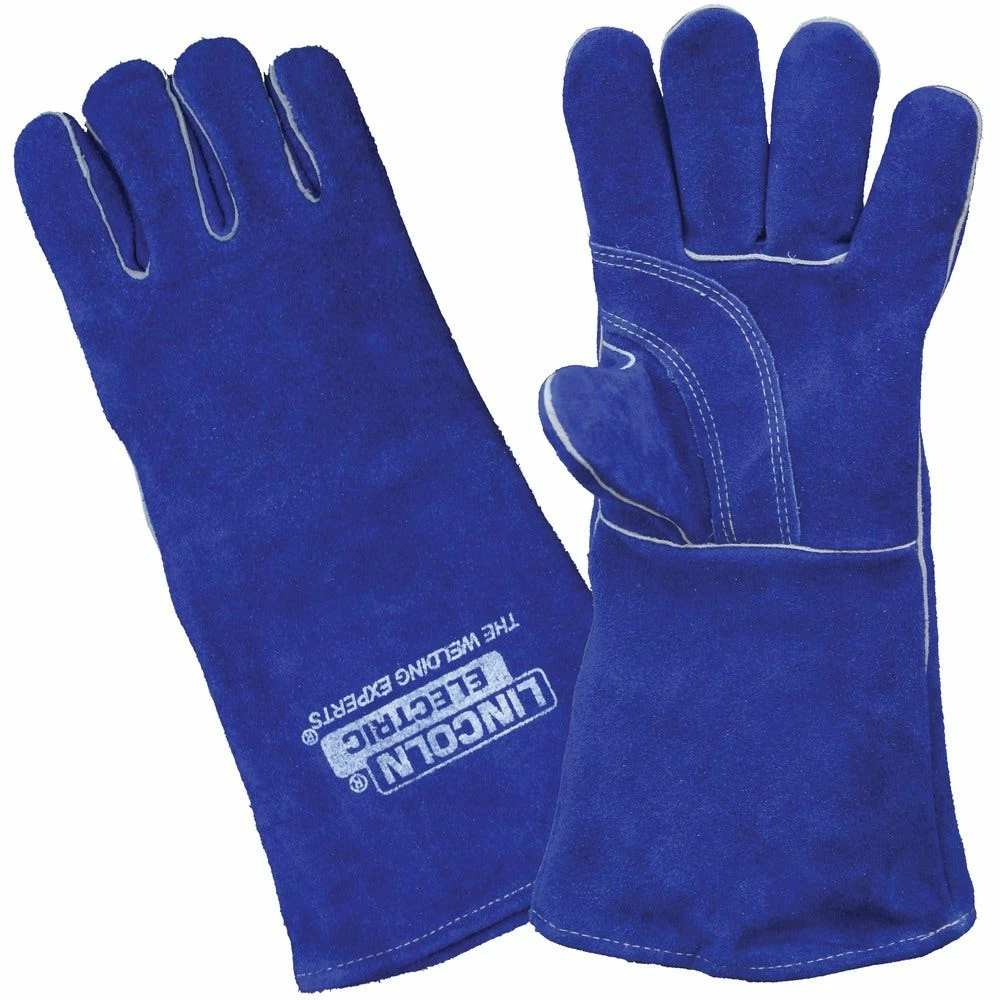 LINCOLN Premium Leather MIG Stick Welding Gloves LA120-2 1 LINCOLN Premium Leather MIG Stick Welding Gloves LA120-2
