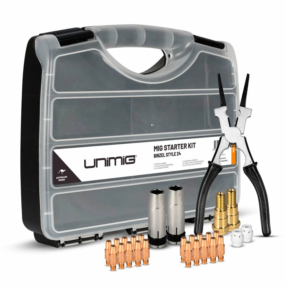 UNIMIG Suitable For Use With Binzel MB24 MIG Torch Starter Kit UMSK24 1 UNIMIG Suitable For Use With Binzel MB24 MIG Torch Starter Kit UMSK24