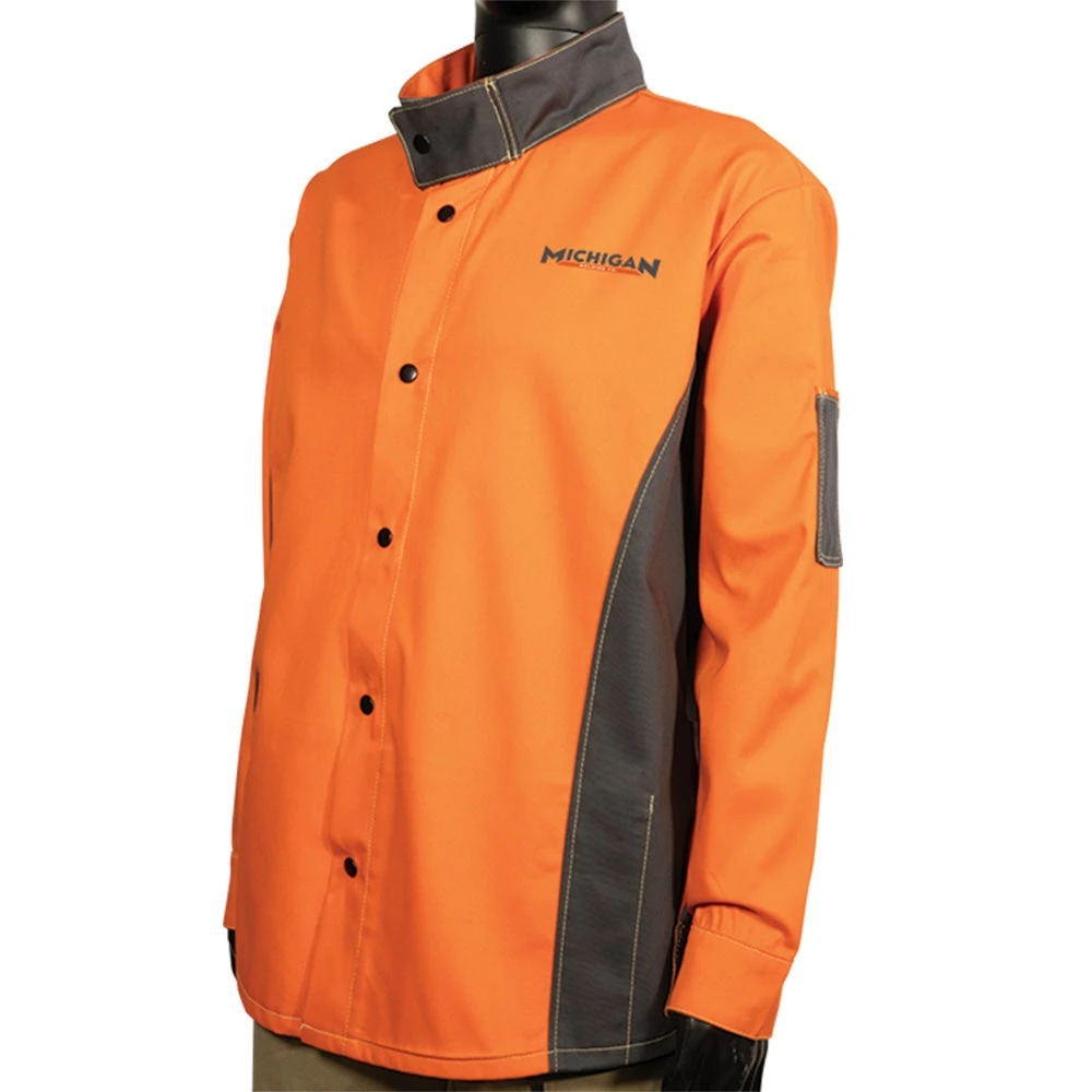 MICHIGAN Flame Resistant Welding Jacket MFRCJACK 1 MICHIGAN Flame Resistant Welding Jacket MFRCJACK