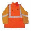 UNIMIG Hi-Vis Flame Retardant Welding Jacket With Leather Sleeves XXL UMWJ2730XXL