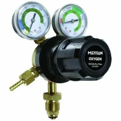 MICHIGAN 310l/min Oxygen Regulator Twin Gauge REGOR270
