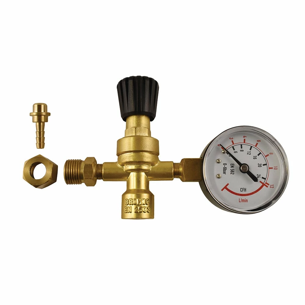BROMIC Regulator W/ Flow Gauge 1811530 1 BROMIC Regulator W/ Flow Gauge 1811530