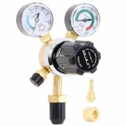 UNIMIG Twin-Gauge Bottom Entry Oxygen Regulator OXY-REG