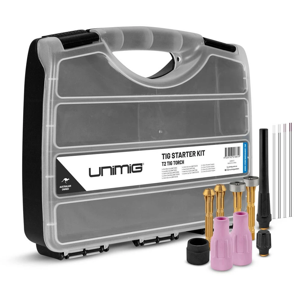 UNIMIG T2 TIG Torch Consumable Starter Kit UMSKT2 1 UNIMIG T2 TIG Torch Consumable Starter Kit UMSKT2