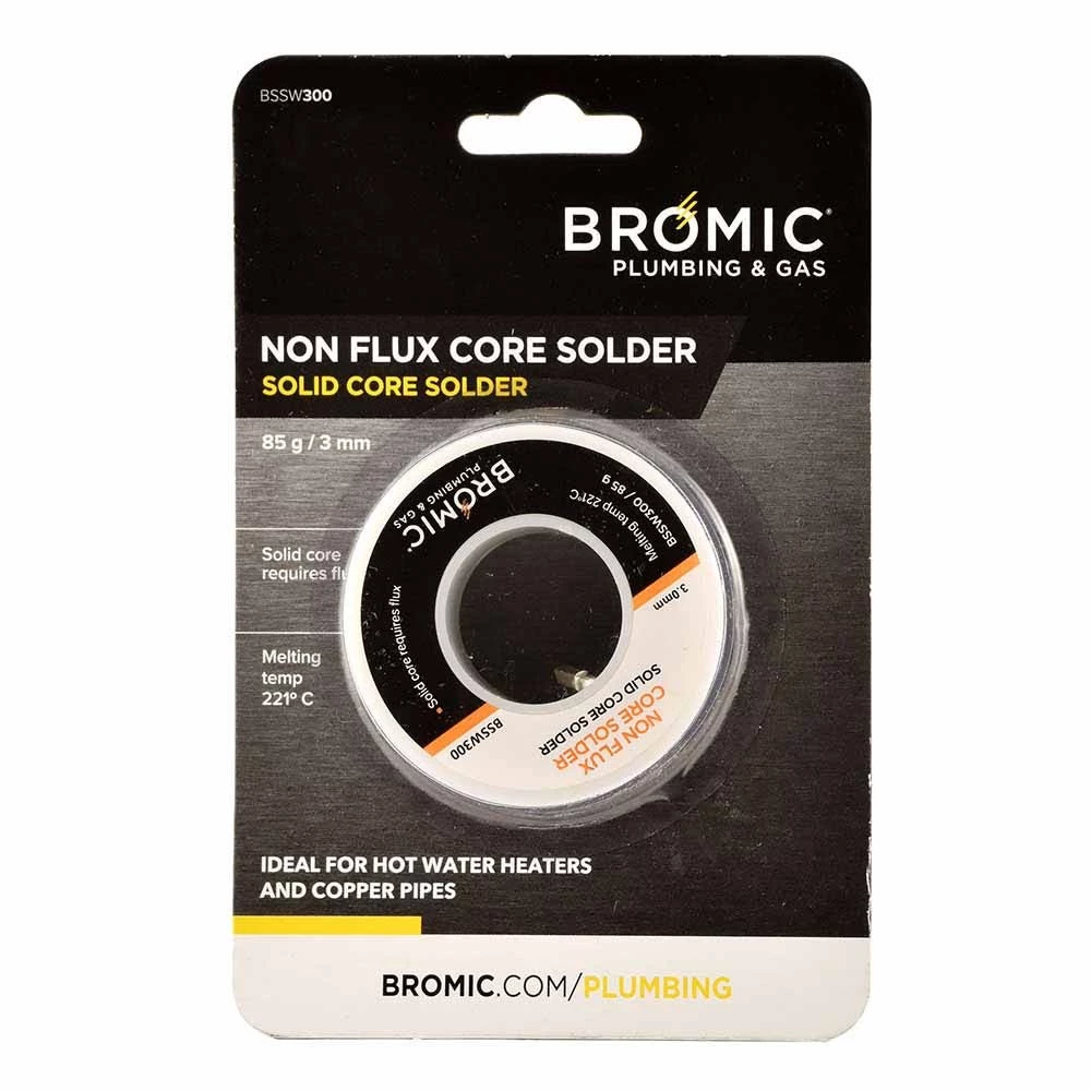 BROMIC 85g None Flux Core Solder BSSW300 1 BROMIC 85g None Flux Core Solder BSSW300